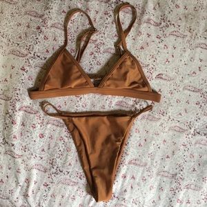Rust bikini set
